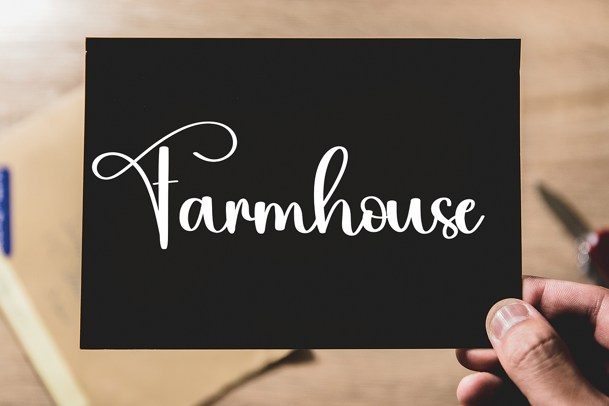 Jubilee | Script Font, a Script Font by Scratchones (Photo 5 of 8)