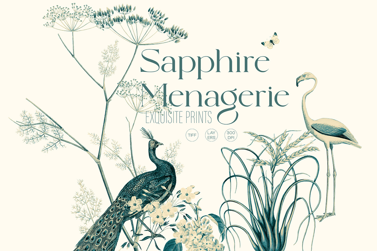 Botanical Floral Patterns & Motifs, a Pattern Graphic by LEAFure (Photo 1 of 10)