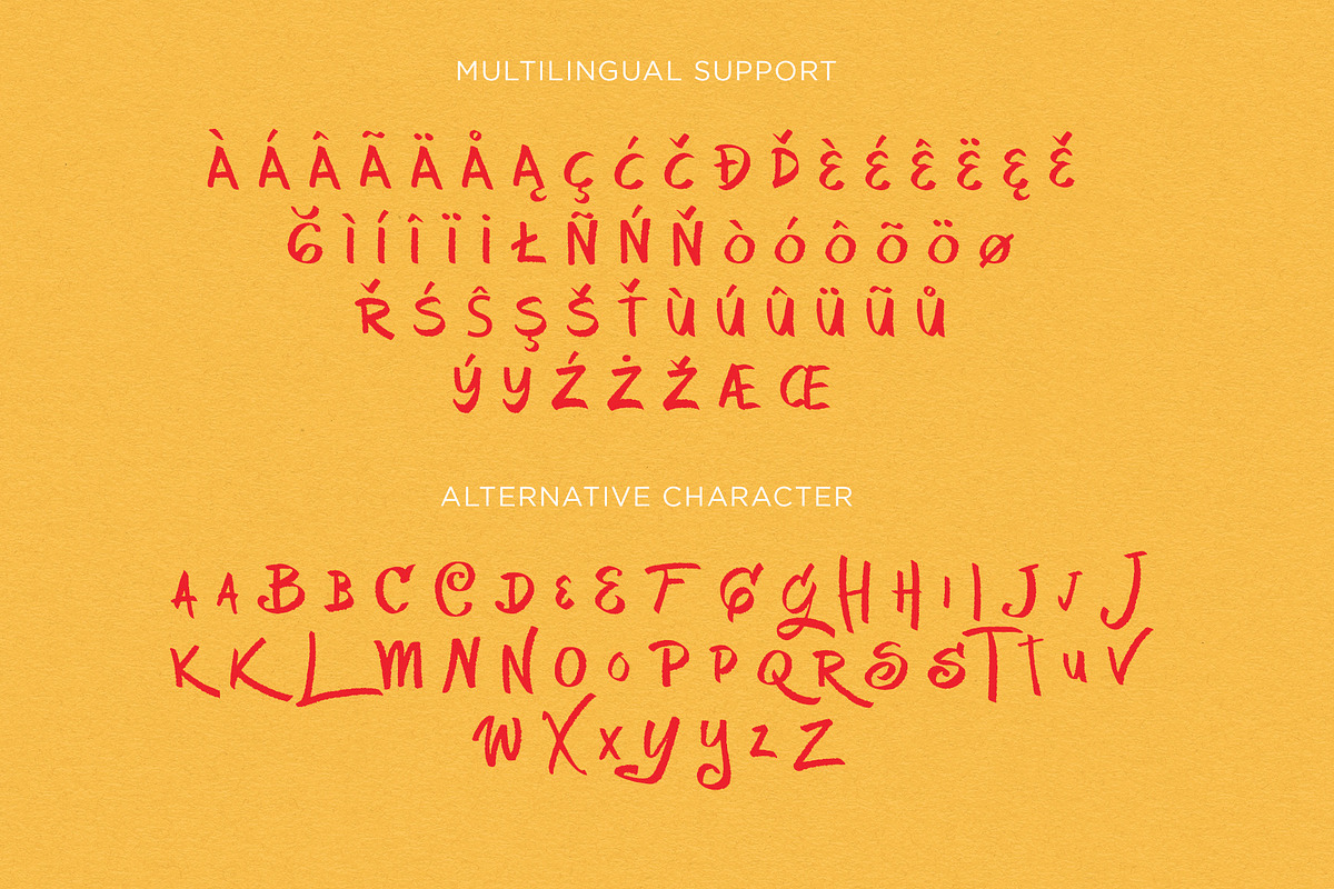 Mugi Mugi Handwritten Font, a Handwritten Font by bazzier_graphik (Photo 4 of 11)