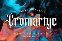 Cromartyc modern blackletter
