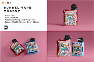 Bundle Vape Mockup