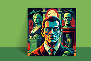 Pumpkin banner with a Halloween, a Poster Template by hkmonir (Thumbnail 4 of 4)