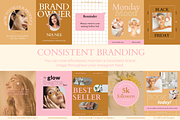 Blush & Glow Instagram Post Template, a Social Media Template by HellYeahDesigns (Thumbnail 5 of 8)