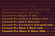 Cocomat Pro - 18 fonts, a Sans Serif Font by Zetafonts (Thumbnail 9 of 14)