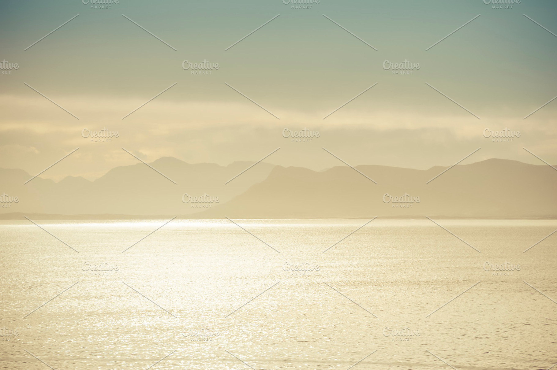 Glittering stock photo containing water and sharks, a Nature Photo by The Image Shop