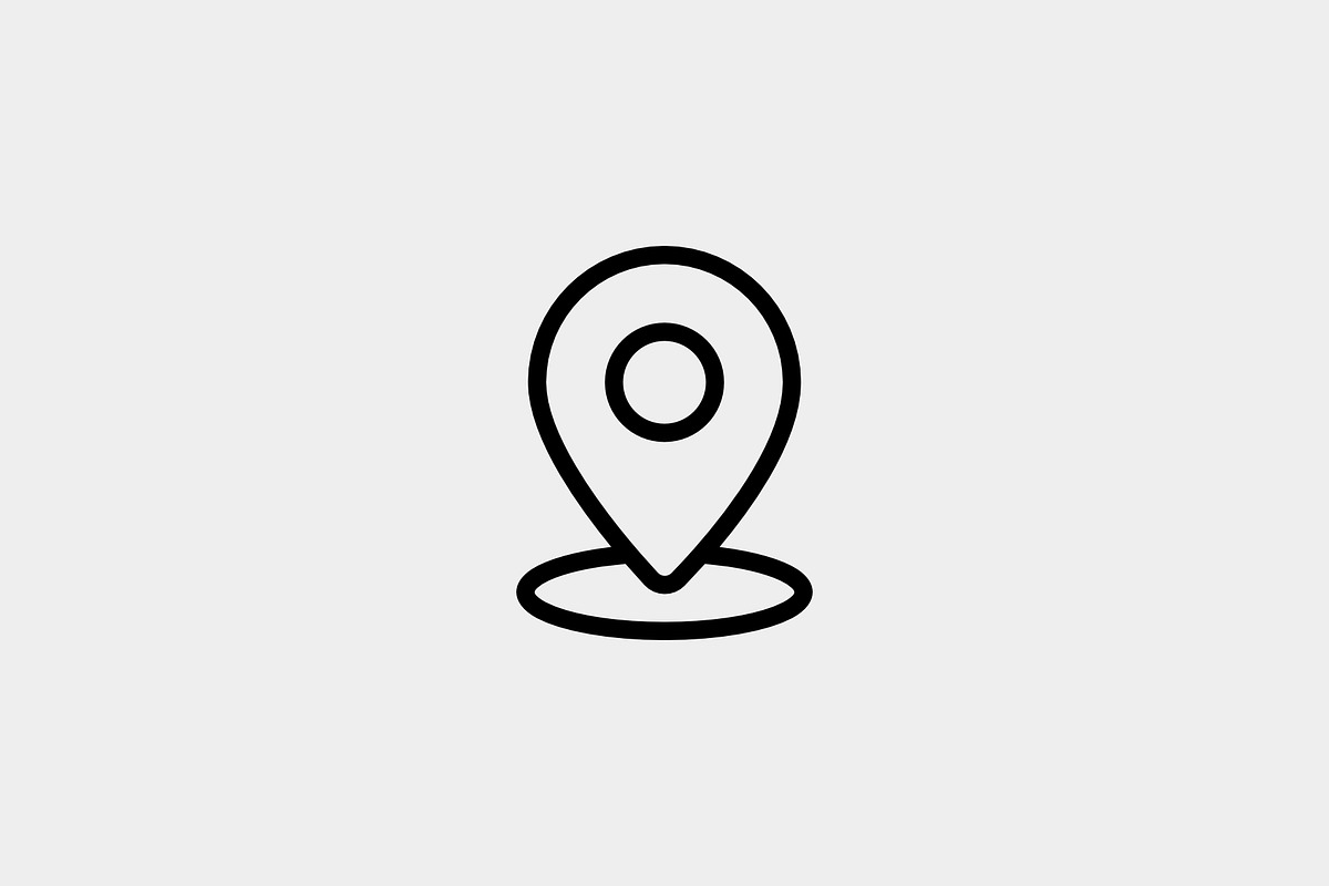 Location, an Outline Icon by Jordy