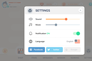 GUI - Mono Round, an UI Kit Template by LAYERLAB (Thumbnail 22 of 32)