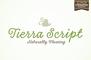 Tierra Script, a Script Font by Corradine Fonts (Thumbnail 1 of 15)