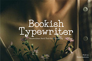 Bookish Typewriter Handwritten Font, a Font by Bloomline Studio (Thumbnail 1 of 6)