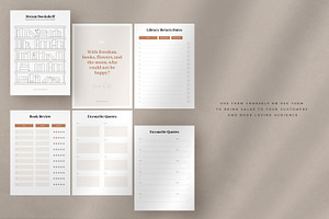 CANVA Reading Planner Bundle