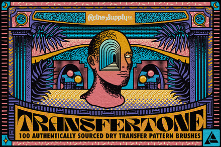 TransferTone | Affinity Brushes, a Brush Add-On by RetroSupply Co.