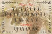 Krisan | Flower Font, a Symbol Font by Joko Setiono (Thumbnail 5 of 10)