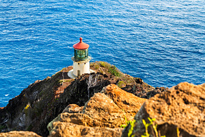 Makapu'u Lighthouse in O'ahu, Hawaii, a Nature Photo by Leonid Andronov