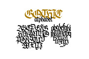 Gothic vector letters, an Object Graphic by GeekClick (Thumbnail 2 of 8)