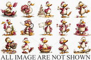Whimsical Summer Beach Duck Clipart, an Illustration by Canvas Craft (Thumbnail 3 of 7)