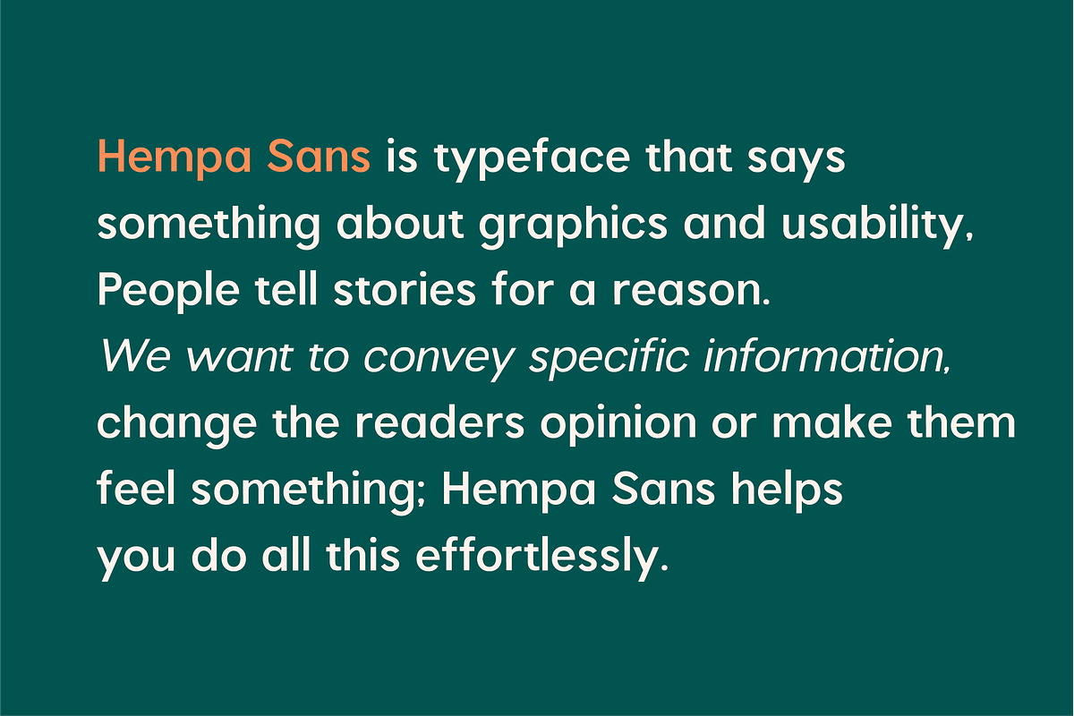 Hempa Sans - Sans Serif Family Fonts, a Sans Serif Font by Yukita Creative (Photo 2 of 14)
