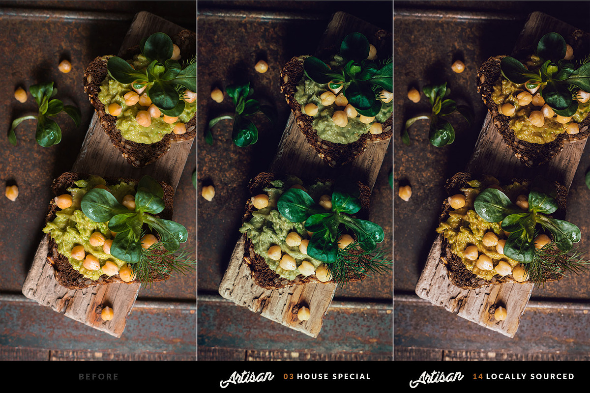 50 Food Presets Bundle, an Action Add-On by FilterAtelier (Photo 6 of 21)