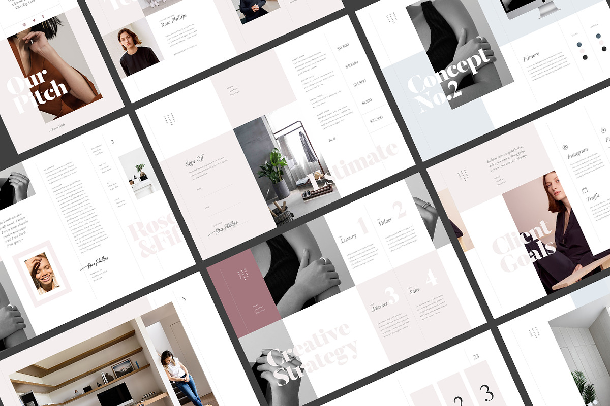 ROSE — Creative Pitch, a Brochure Template by Studio Standard (Photo 2 of 12)