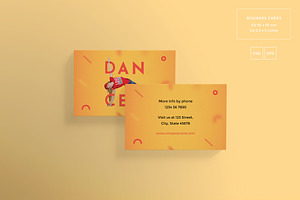 Business Cards Dancing School