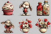 Whimsical Spring Clipart Bundle, an Illustration by Sublimation Artist (Thumbnail 3 of 7)