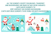 Christmas village map creator, a Seasonal Illustration by Lexi Claus (Thumbnail 11 of 12)