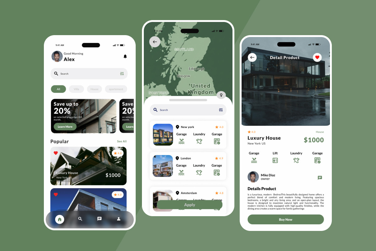 Dream Home - Real Estate Finder App, an App Template by productype1 (Photo 4 of 5)