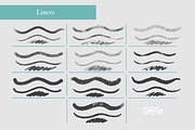 MultiGrain Procreate Brush Set, a Brush Add-On by Cynlop Ink (Thumbnail 3 of 9)
