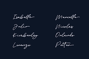 Silen - Stylish signature font, a Handwritten Font by alphArtype (Thumbnail 5 of 11)
