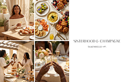 Women & Brunch Editorial Pack, a Beauty & Fashion Photo by Taaenoelle + Co (Thumbnail 4 of 6)