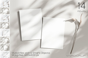 Card Mockup Bundle PSD JPG, a Print Template by VNmockup