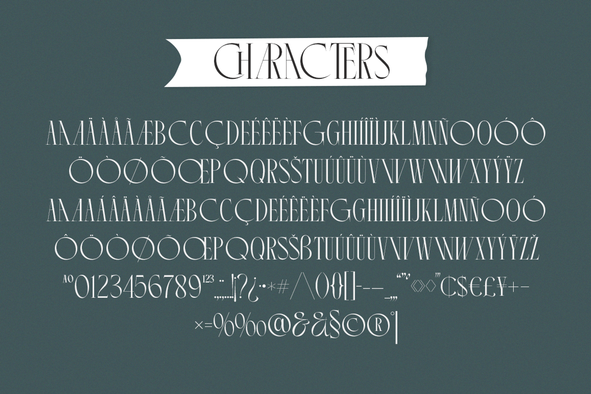 Chevani - Classic Condensed Serif, a Serif Font by Surplus Type Co (Photo 2 of 7)