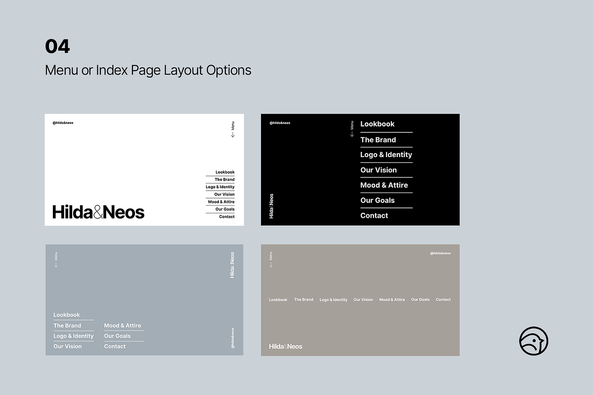 Canva: H&N Modern Brand Template Kit, a Templates & Theme by Designova® (Photo 4 of 9)
