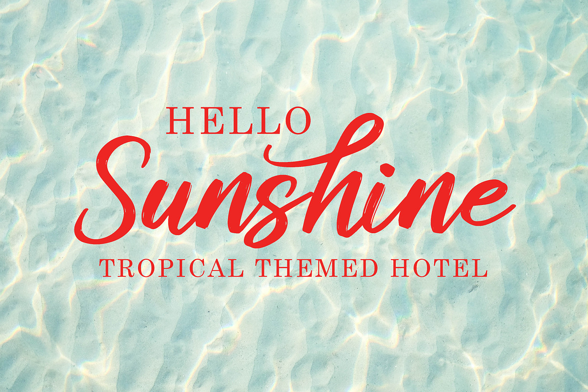 Butterly brush pen font preview 4