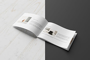 A4/A5 Landscape Brochure Mockup, a Books & Magazine Mockup by Momogi (Thumbnail 10 of 11)