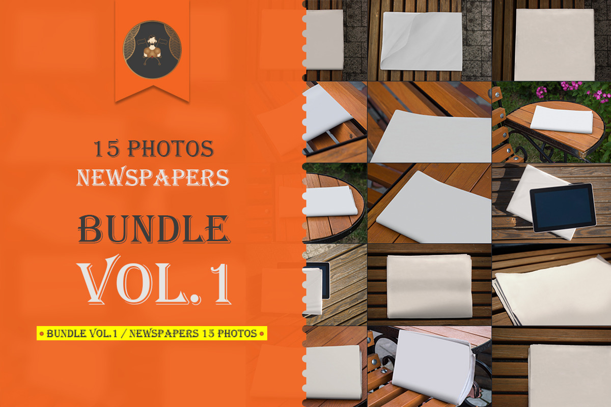 Bundle vol.1 / Newspapers 15 photos, a Print Template by FORM FACTOR (Photo 1 of 3)