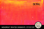 Monoprint Grunge Painted Gradients, a Texture Graphic by Clikchic Designs (Thumbnail 3 of 5)