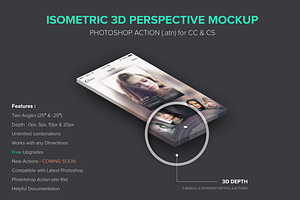 Isometric 3D Perspective Mockup .atn