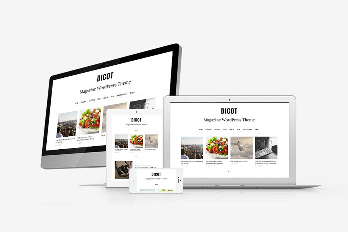 Dicot Magazine WordPress Theme, a WordPress Template by DesignOrbital (Photo 2 of 5)