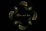 Diamonds in peacock feathers, an Object Graphic by artabramova (Thumbnail 5 of 9)