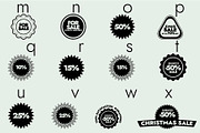 Sales Special Offers Dingbats Font, a Symbol Font by Minimalartstudio (Thumbnail 6 of 7)