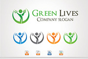 Green Lives, a Branding & Logo Template by stock6design (Thumbnail 2 of 2)