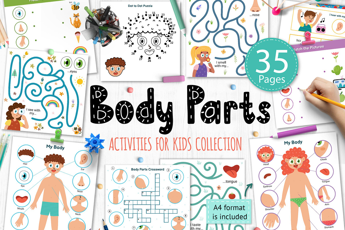 ACTIVITY PAGES BUNDLE: 622 in 1, an Animal Illustration by Gulnara Sabirova (Photo 10 of 13)