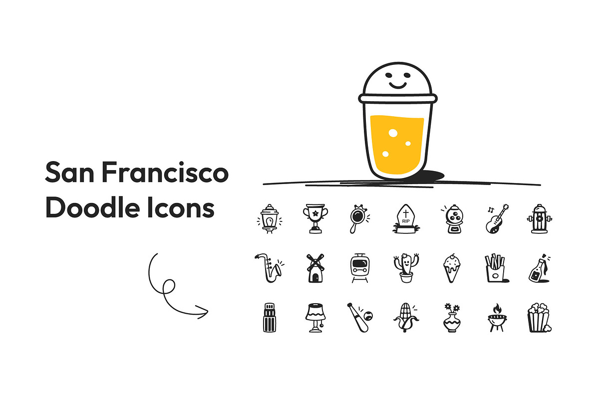 San Francisco Icons, a Solid Icon by Prosymbols (Photo 3 of 8)