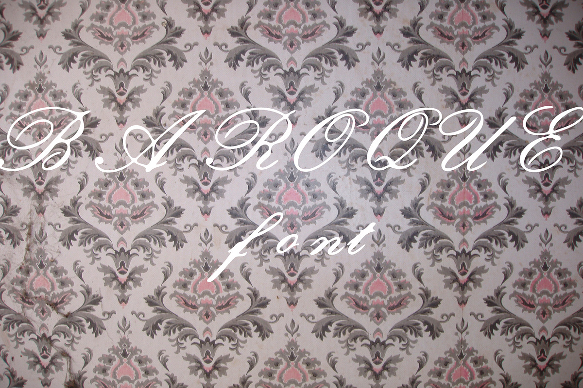 Baroque Komaiza, a Script Font by Dz Akali (Photo 1 of 3)