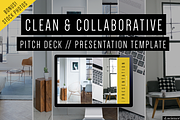 Creative Pitch Deck Presentation, a Presentation Template by Template Monkey @dscience (Thumbnail 1 of 12)