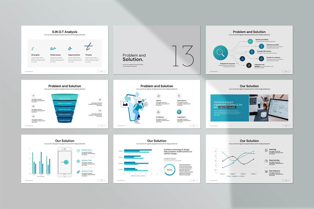 Business Plan PowerPoint Template, a Presentation Template by creathrivestudio (Photo 20 of 30)