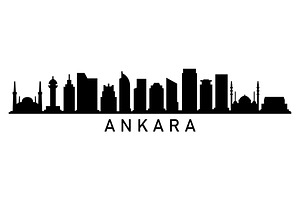 Skyline Ankara, an Illustration by Mark1987