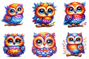Whimsical Owl, a Seasonal Illustration by DreamArtGraphic (Thumbnail 3 of 4)