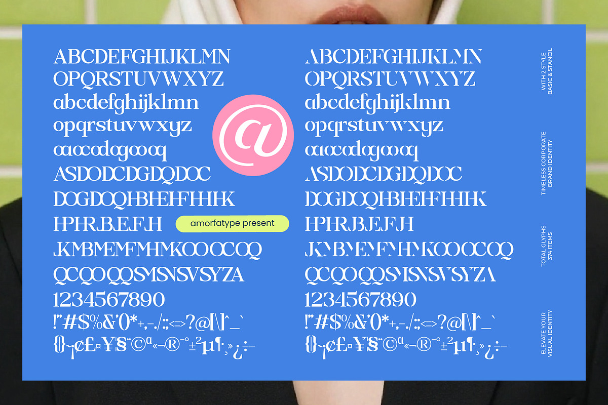 Prodes Bold Stencil Serif, a Serif Font by AmorfaType (Photo 10 of 11)