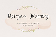 Morgan Journey, a Handwritten Font by Get Studio (Thumbnail 1 of 8)
